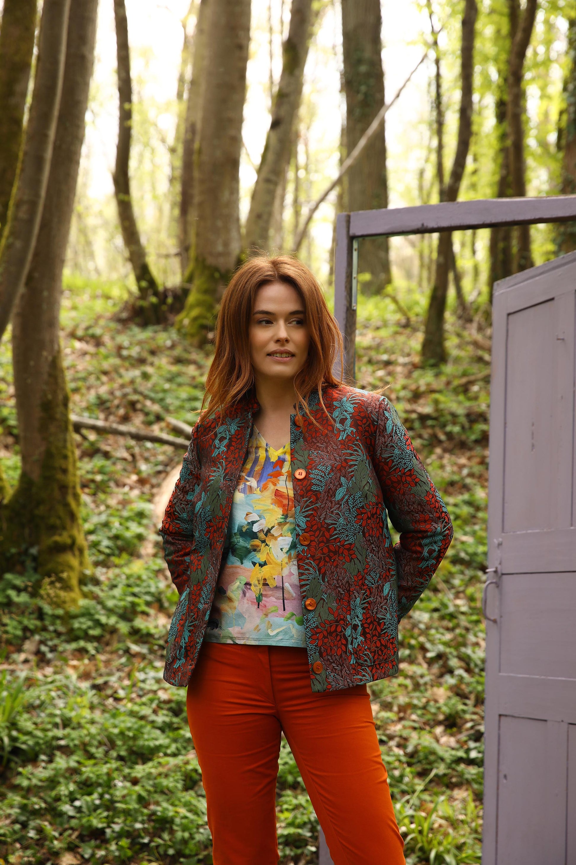 LE PULL COL V | LEGENDE D'AUTOMNE