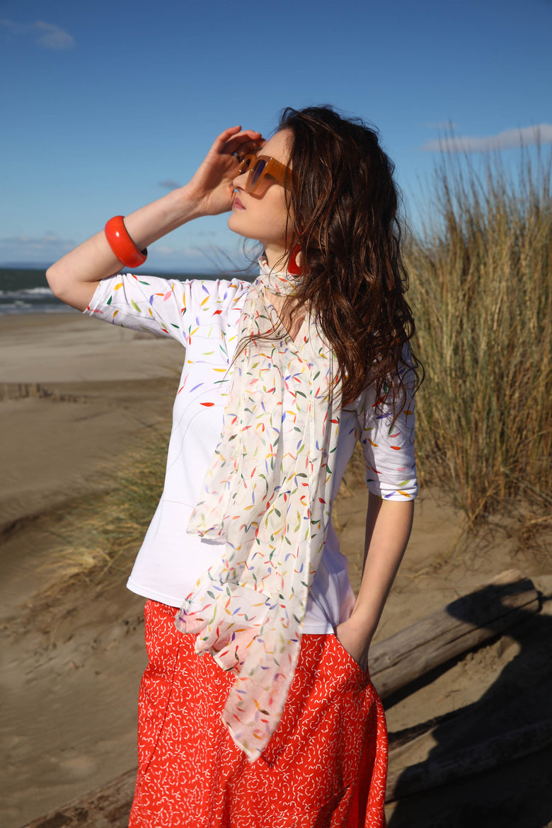vêtement artist la marque top-col-v-plein-soleil