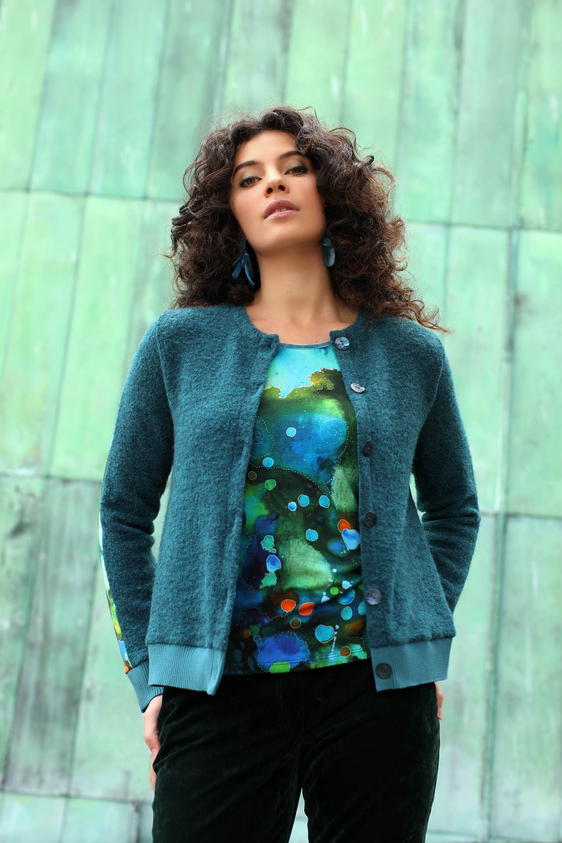 LE CARDIGAN RECTO VERSO | AU PAYS DES MERVEILLES