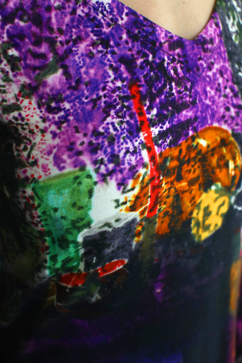 vêtement artist la marque robe-couleur-pourpre