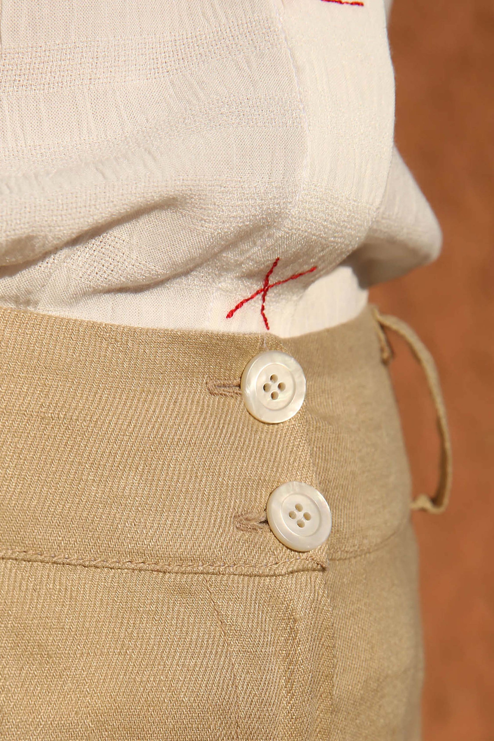 LE PANTALON EN LIN | AU FIL DE LIN