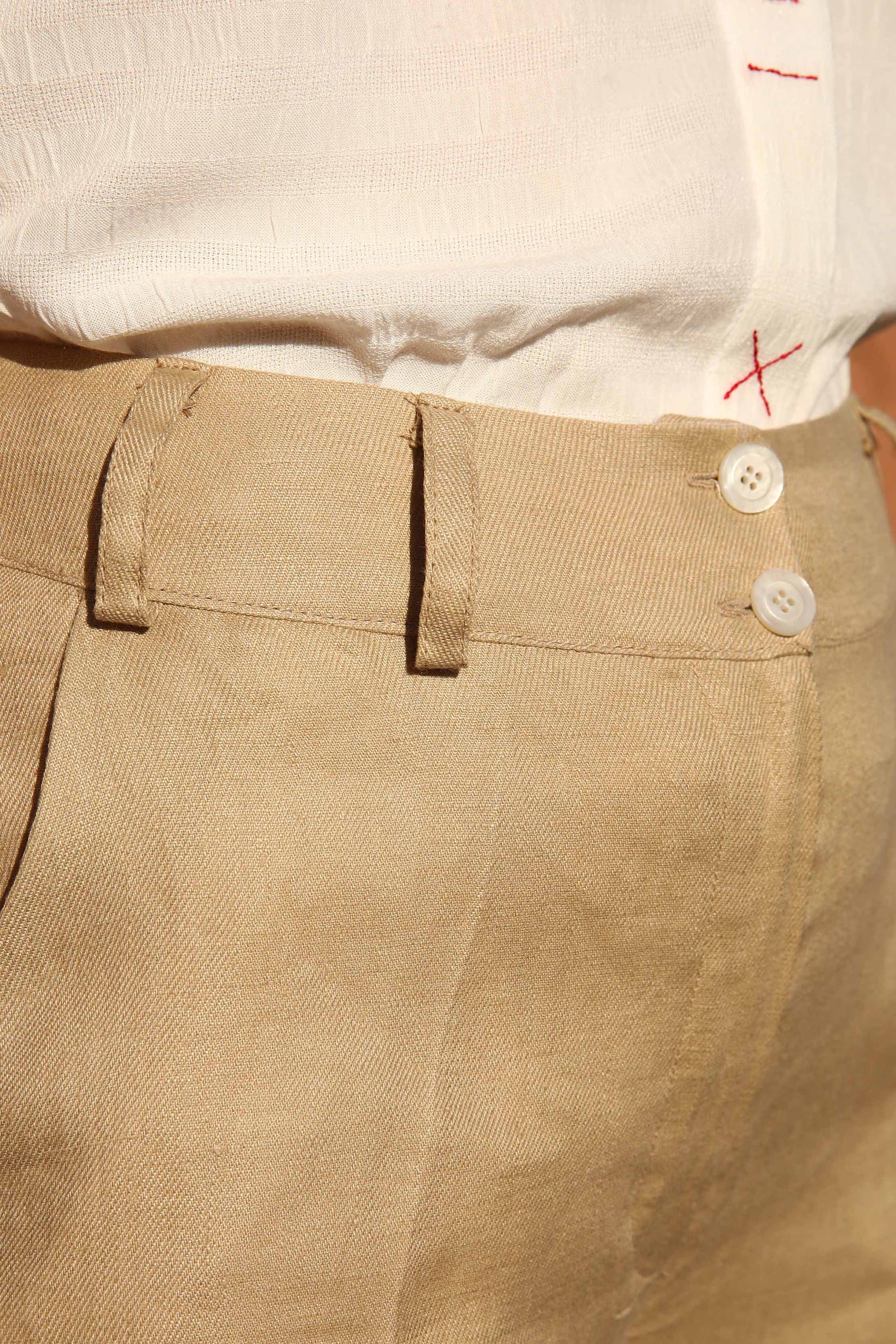 LE PANTALON EN LIN | AU FIL DE LIN