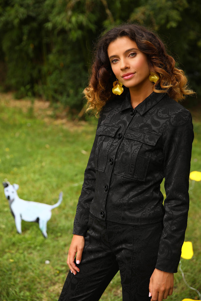 vêtement artist la marque veste-noire-en-bonne-compagnie