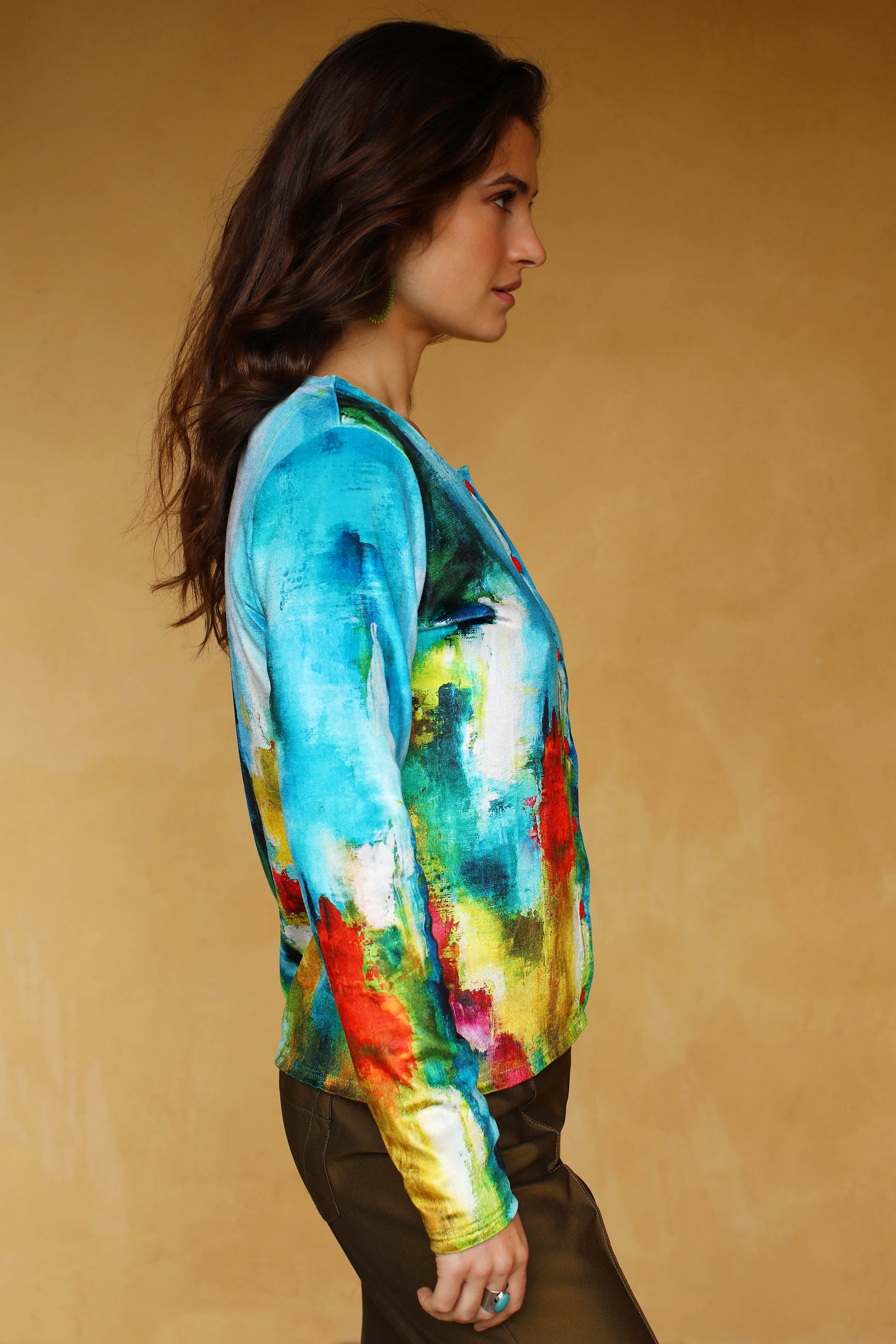 LE CARDIGAN VELOURS | LES BEAUX JOURS