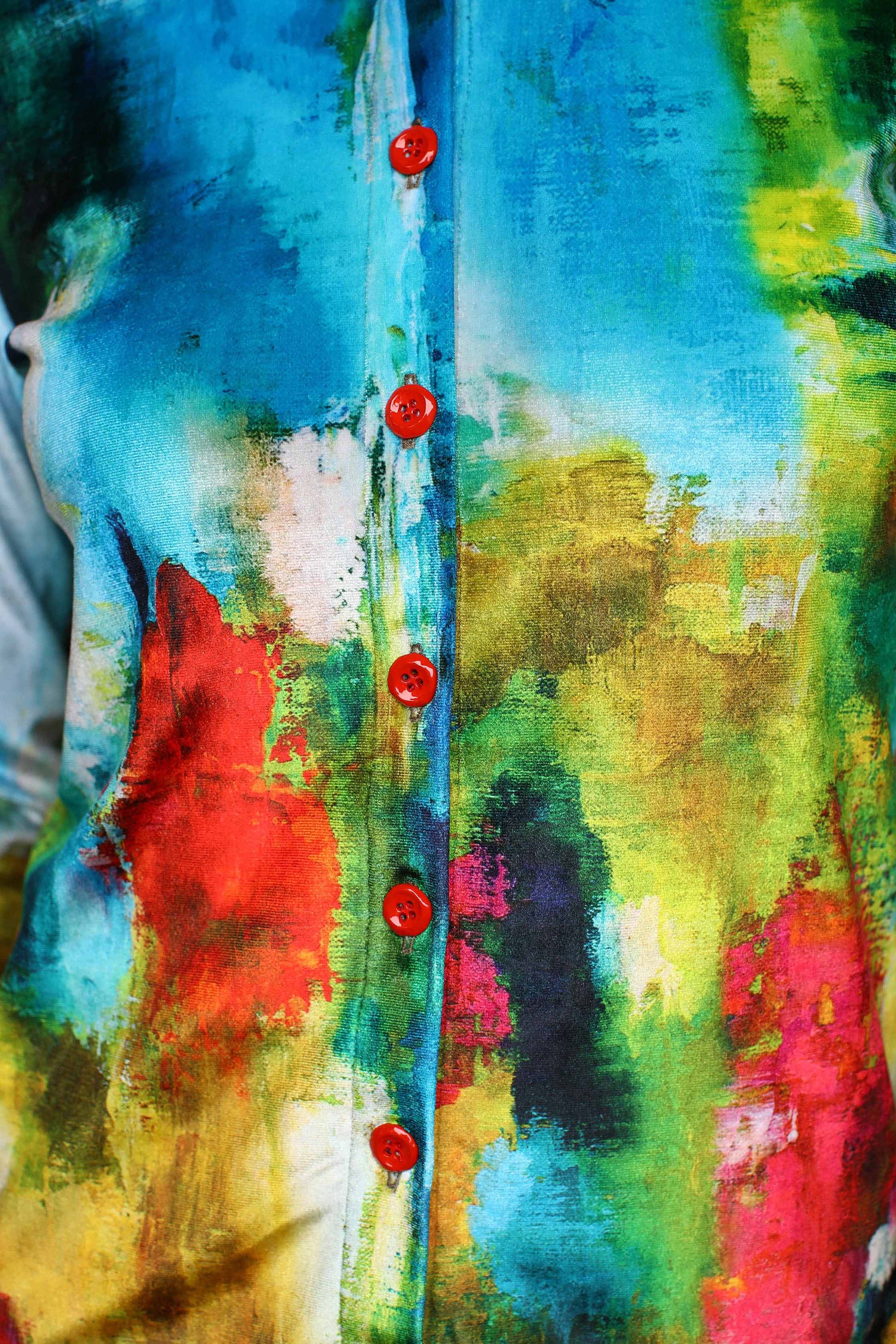 LE CARDIGAN VELOURS | LES BEAUX JOURS