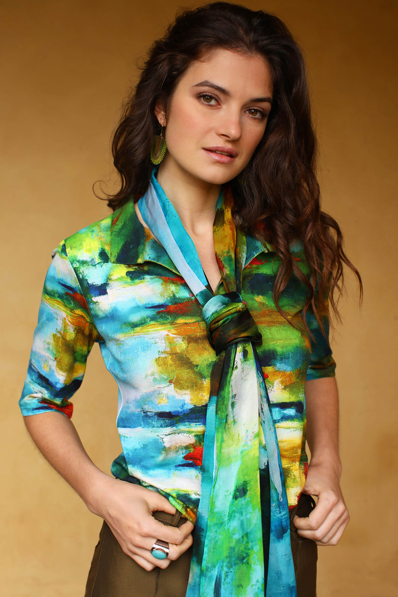 vêtement artist la marque top-manches-coudes-les-beaux-jours