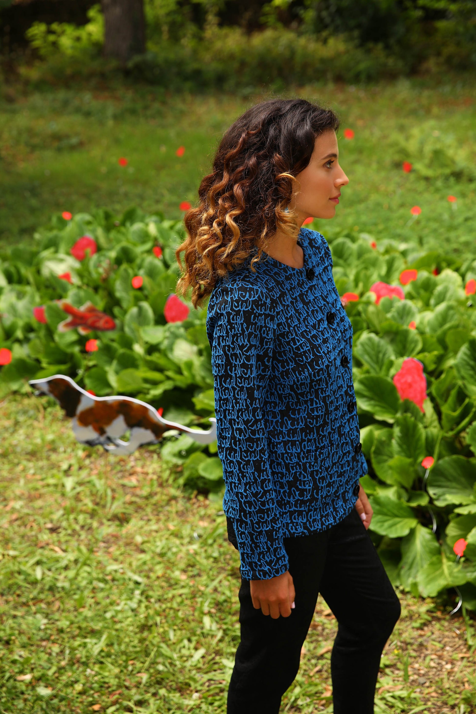 LA VESTE JACQUARD | EN BONNE COMPAGNIE