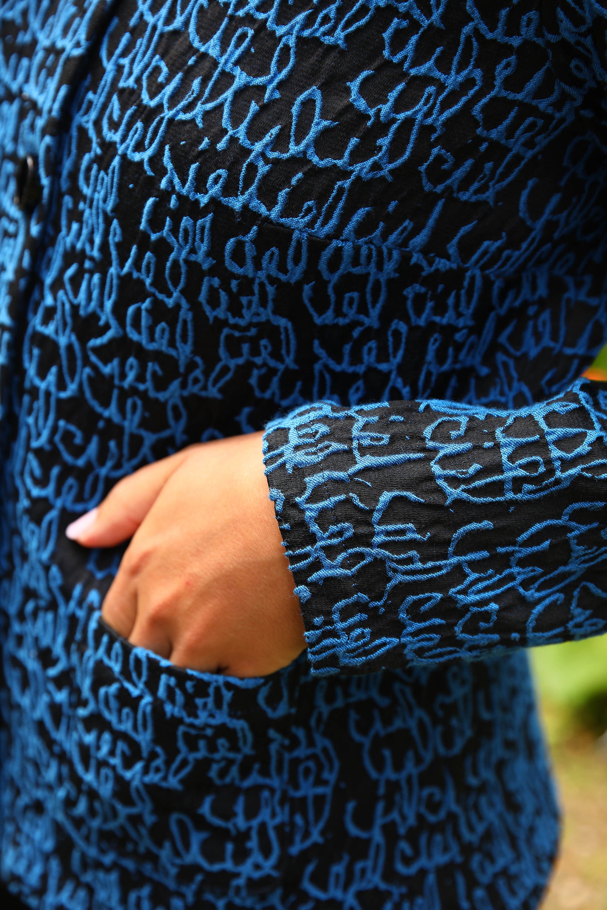 LA VESTE JACQUARD | EN BONNE COMPAGNIE