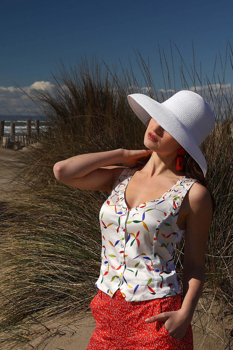 vêtement artist la marque gilet-plein-soleil