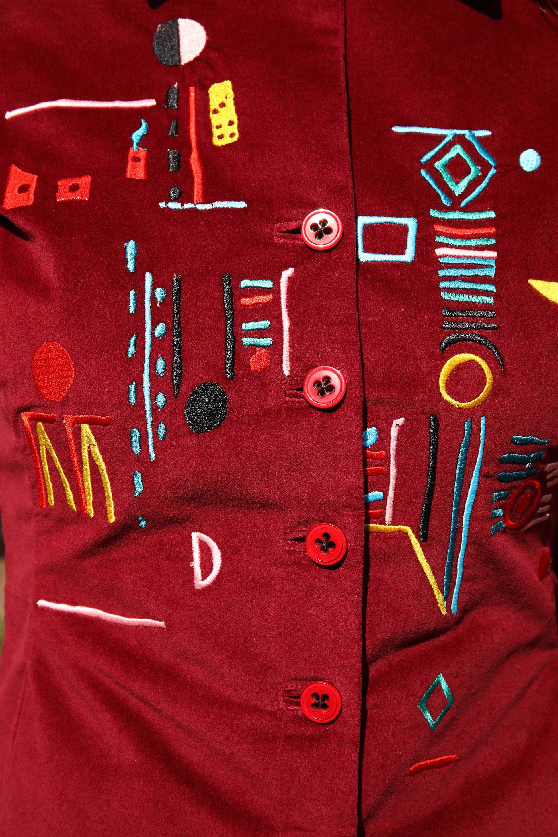 LA VESTE BRODÉE | A VOUS DE JOUER