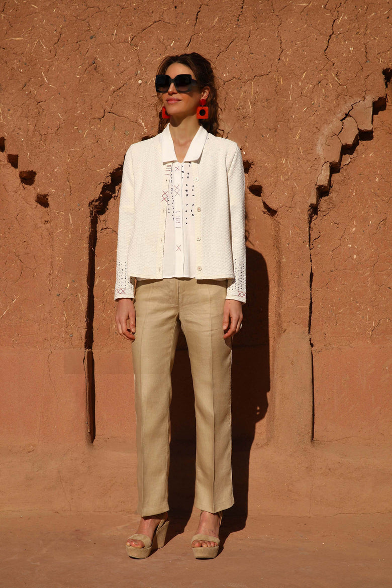 vêtement artist la marque blouse-au-fil-de-lin