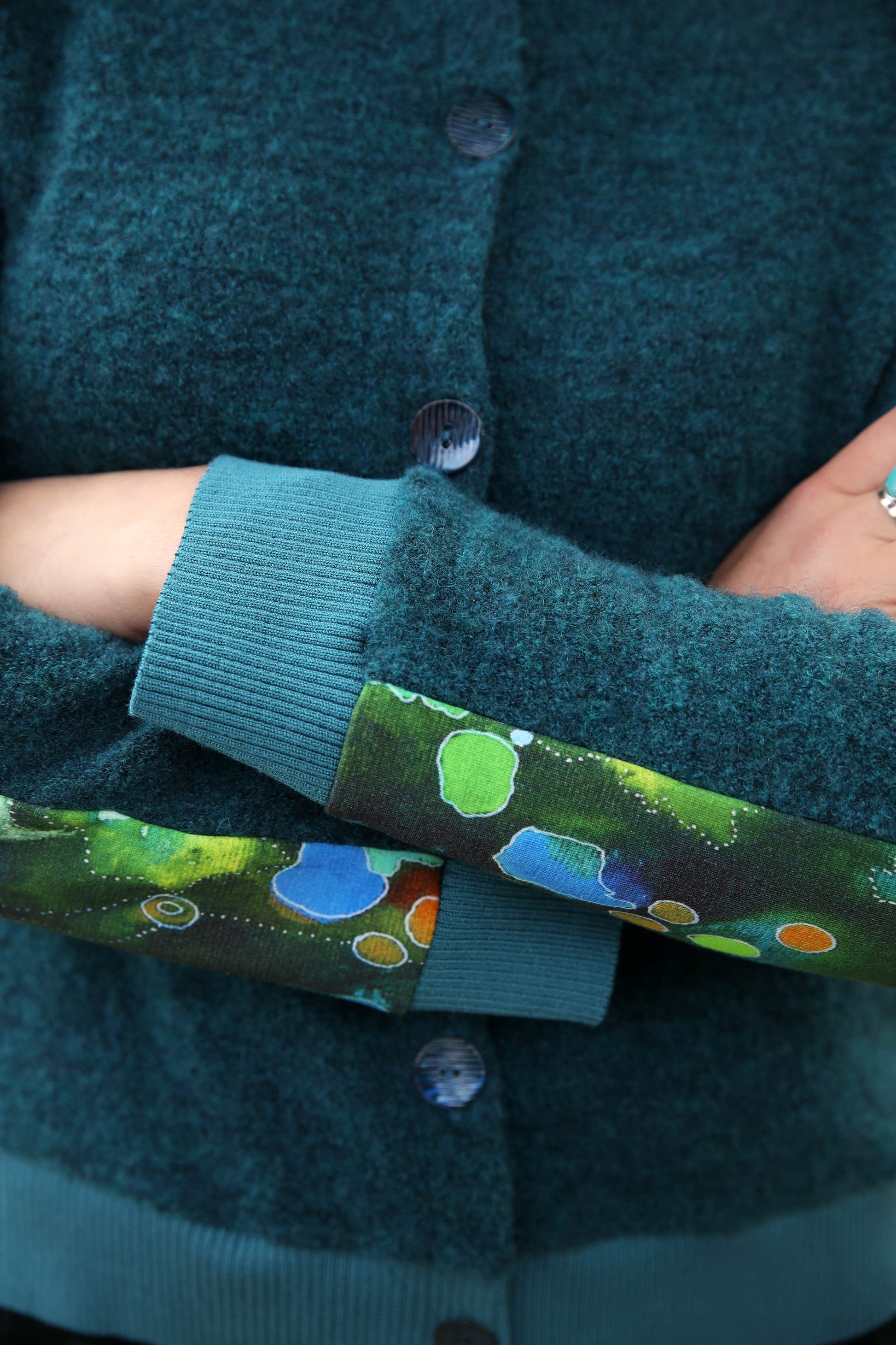 LE CARDIGAN RECTO VERSO | AU PAYS DES MERVEILLES