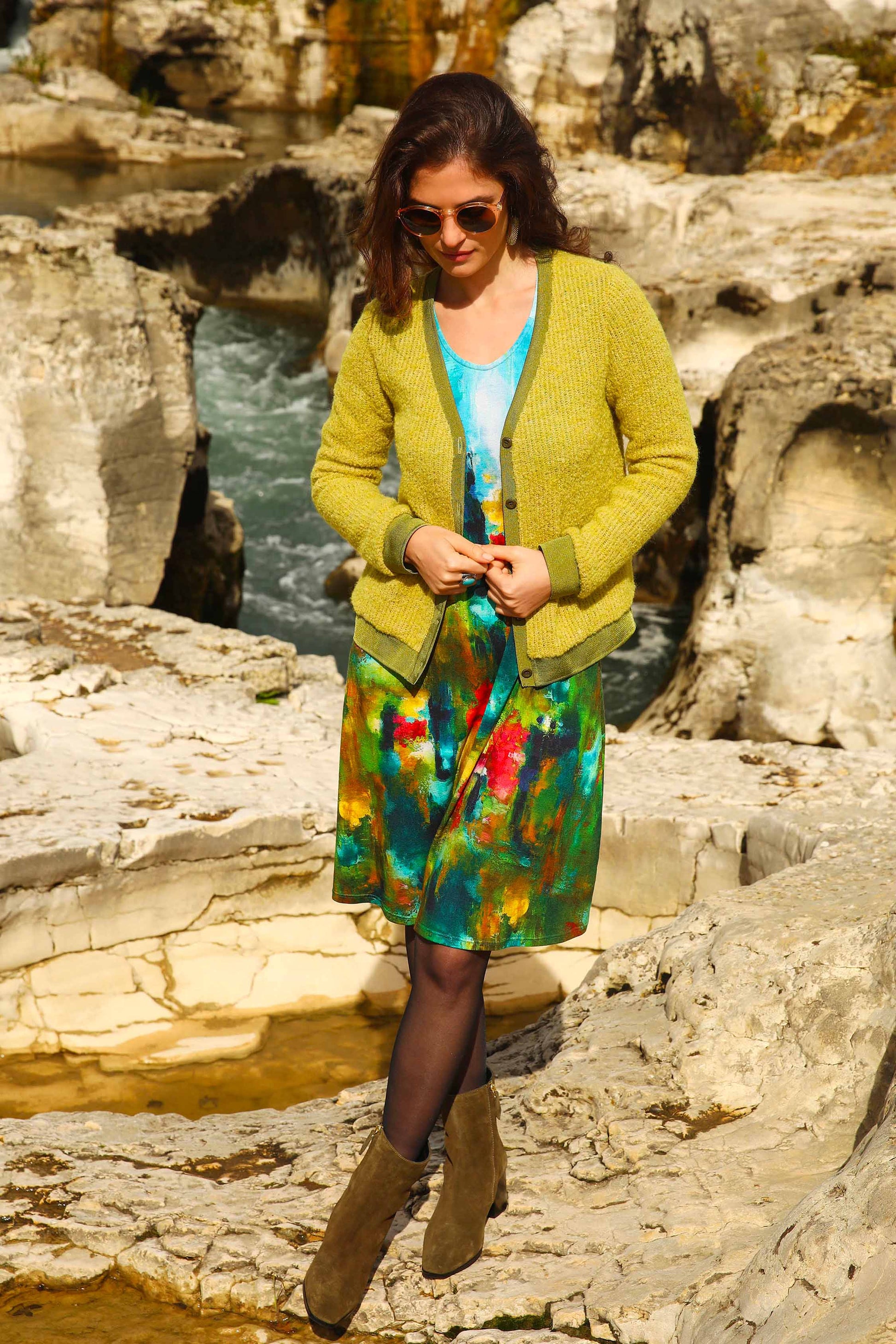 LE CARDIGAN TRICOTÉ | LES BEAUX JOURS