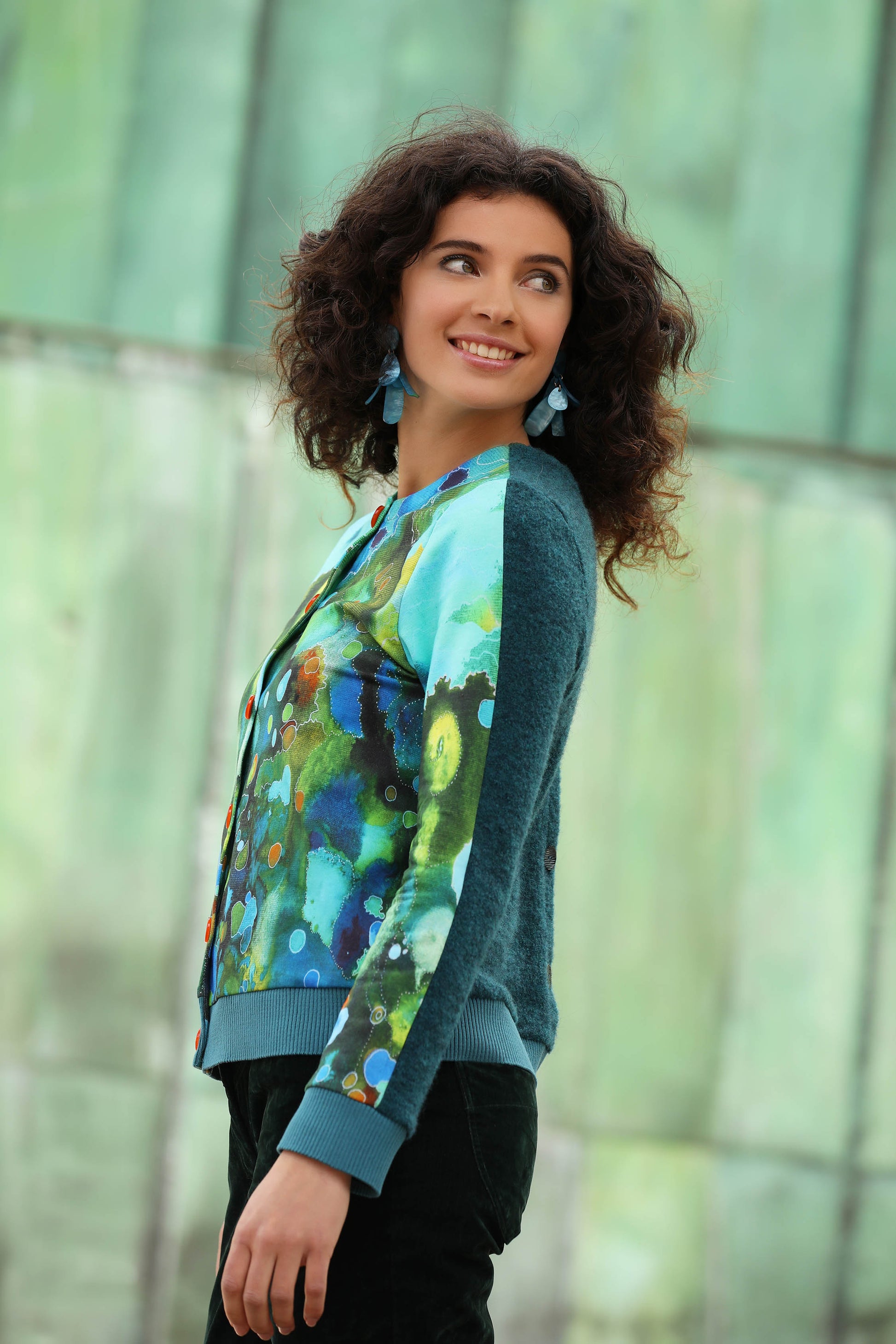 LE CARDIGAN RECTO VERSO | AU PAYS DES MERVEILLES