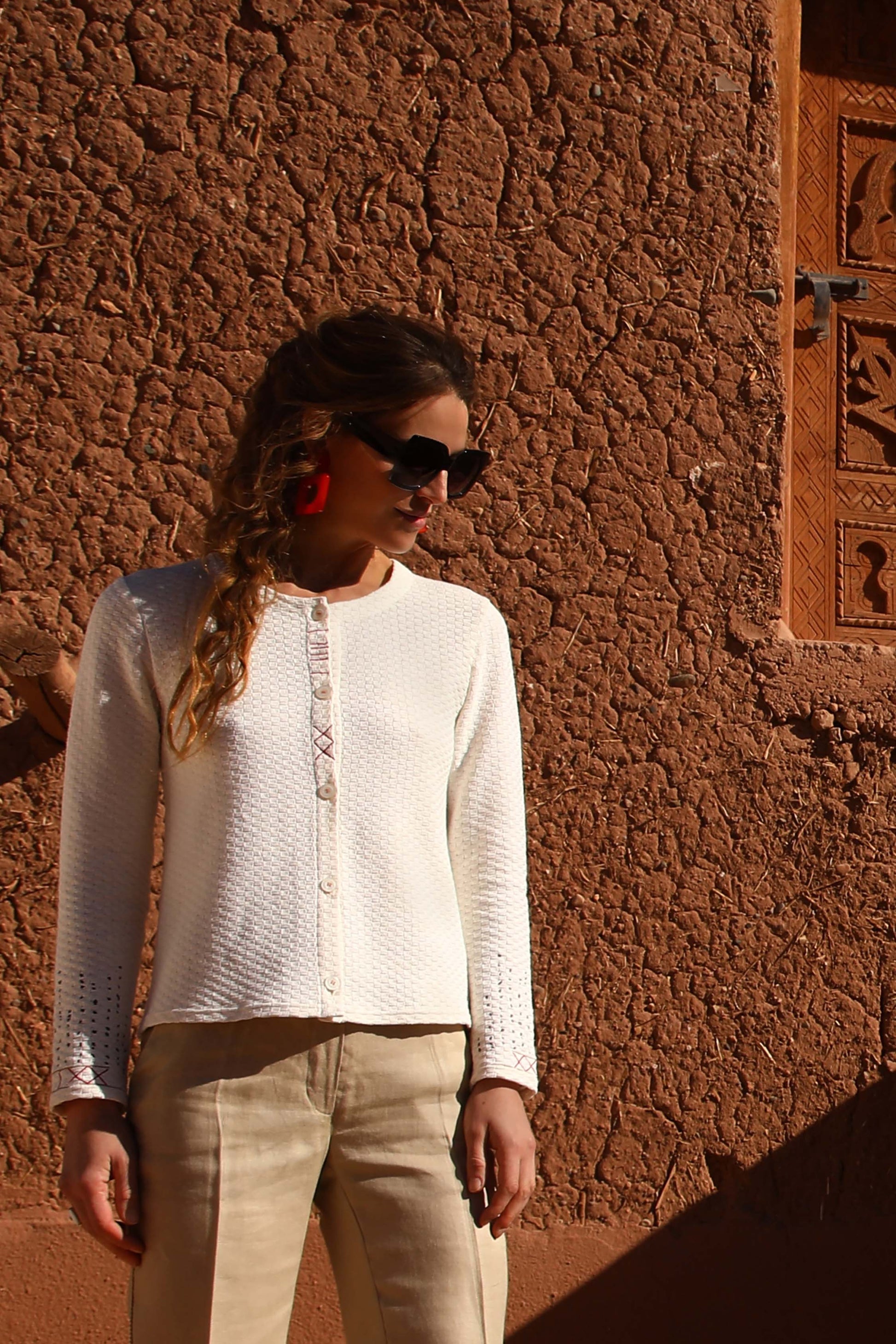 LE CARDIGAN | AU FIL DE LIN