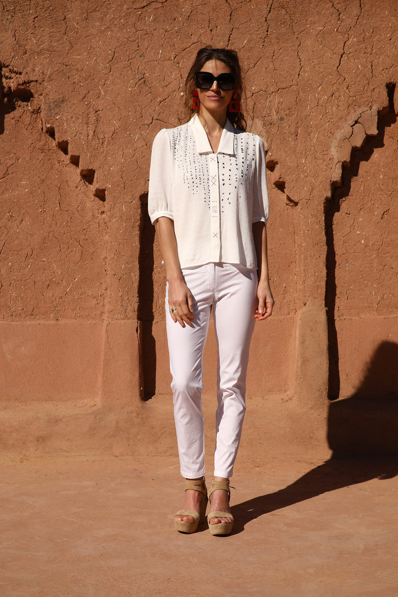 vêtement artist la marque pantalon-super-stretch-au-fil-de-lin