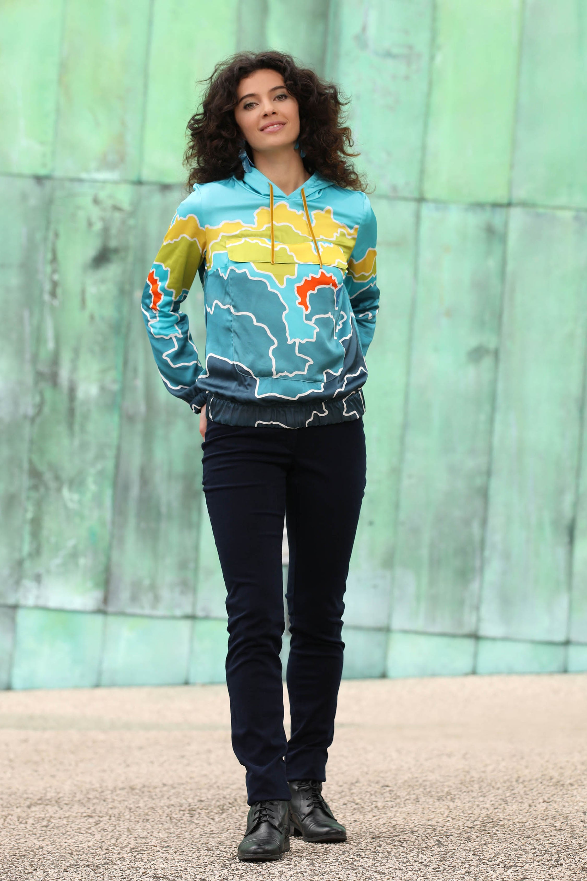 LE PANTALON SUÉDÉ NAVY | AU PAYS DES MERVEILLES