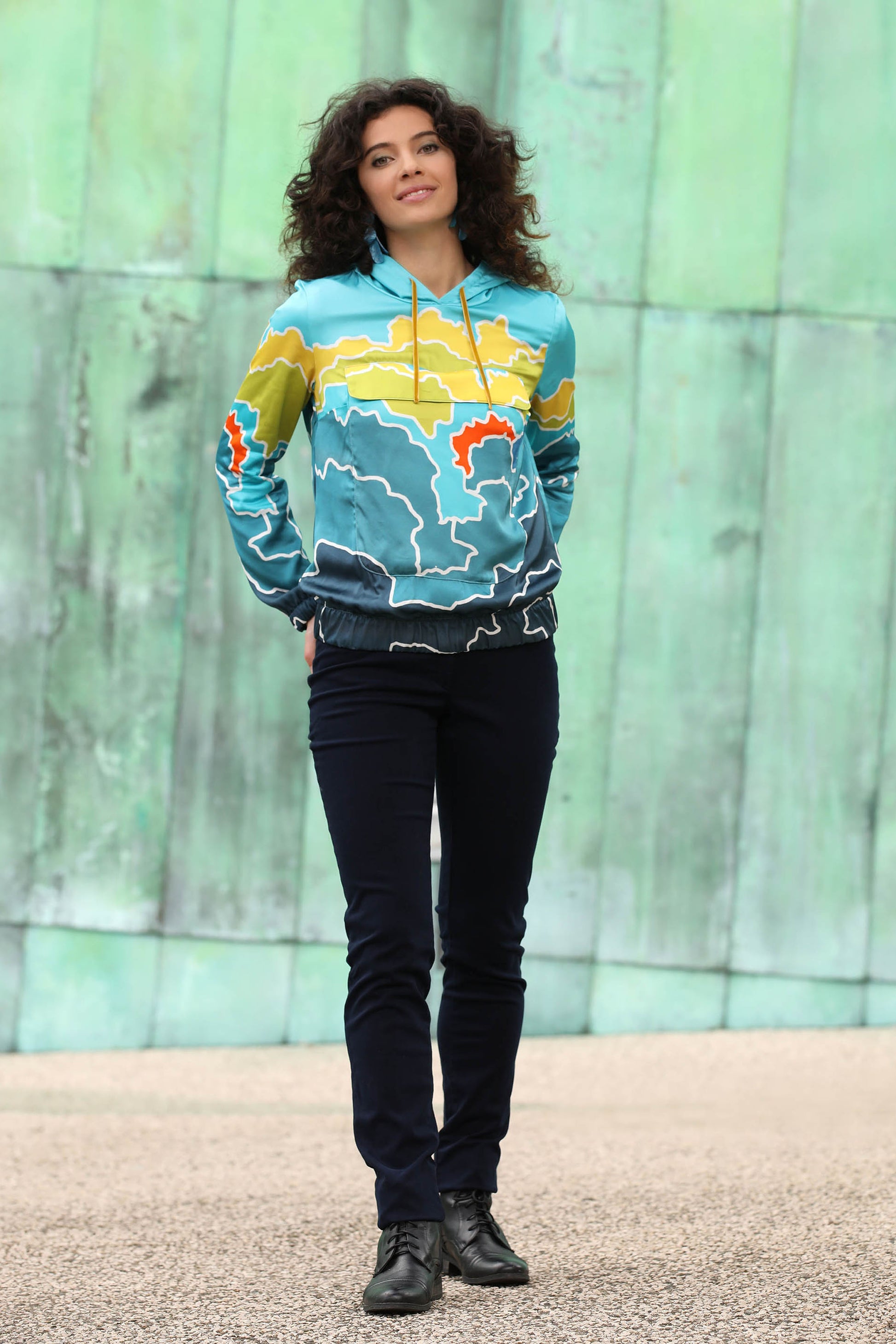 LE PANTALON SUÉDÉ NAVY | AU PAYS DES MERVEILLES