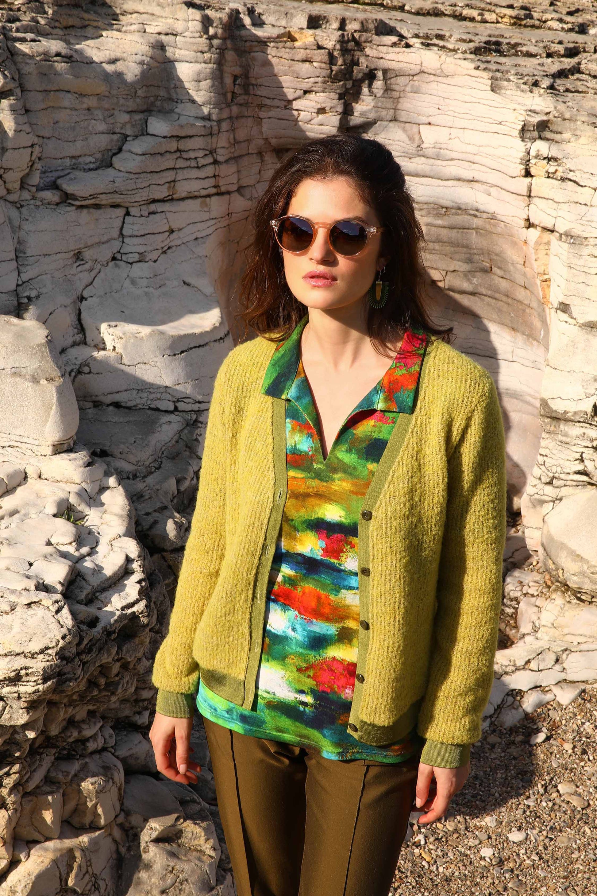 LE CARDIGAN TRICOTÉ | LES BEAUX JOURS