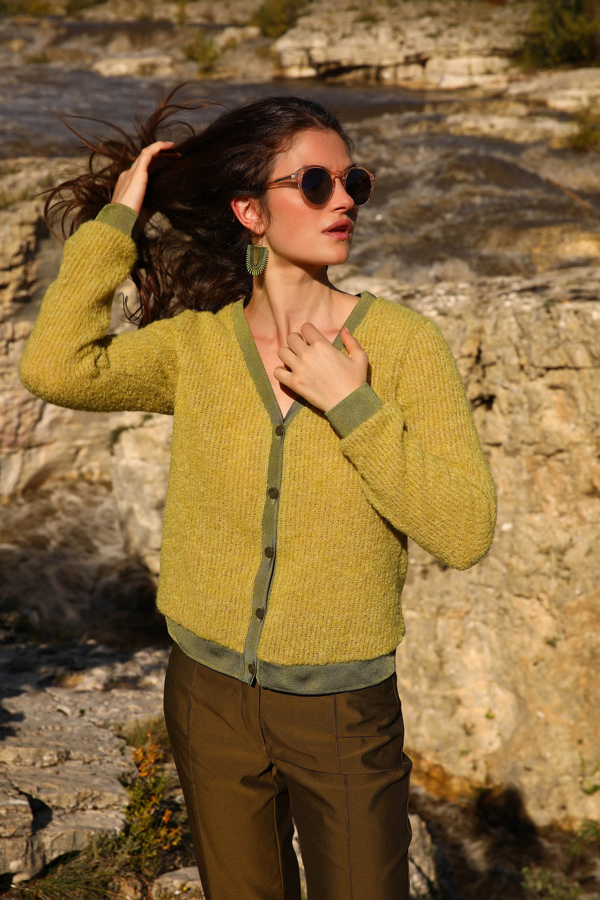 LE CARDIGAN TRICOTÉ | LES BEAUX JOURS