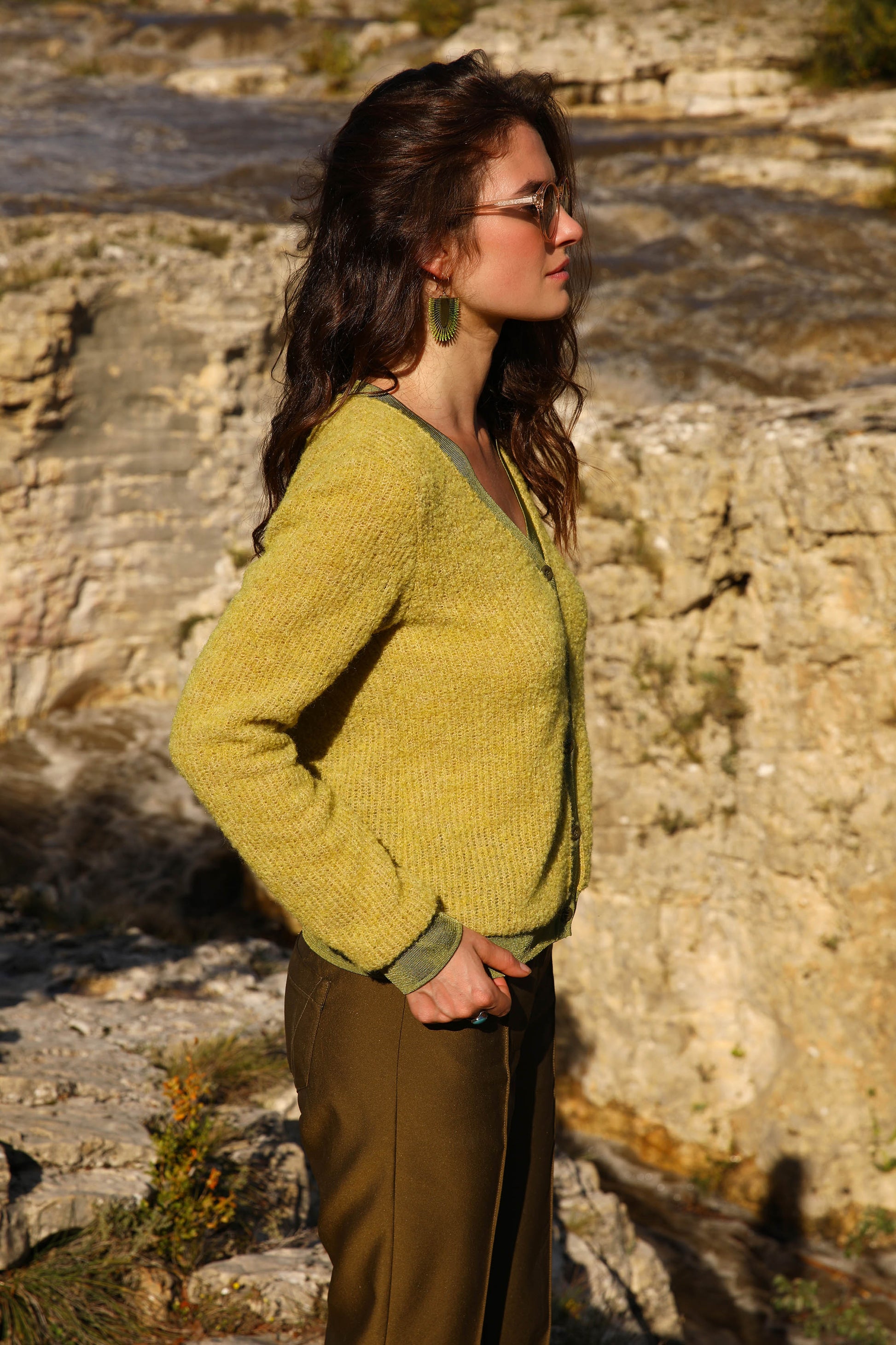 LE CARDIGAN TRICOTÉ | LES BEAUX JOURS