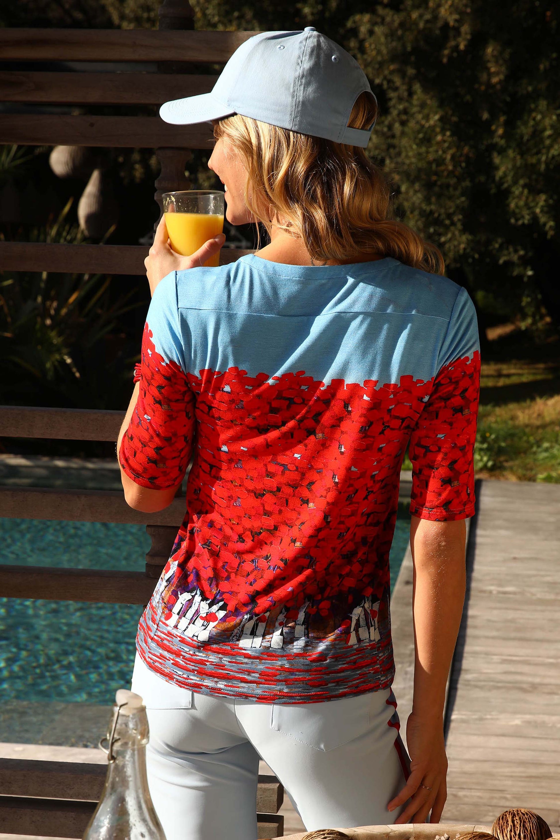 THE DIAMOND NECK TOP | BREATHE