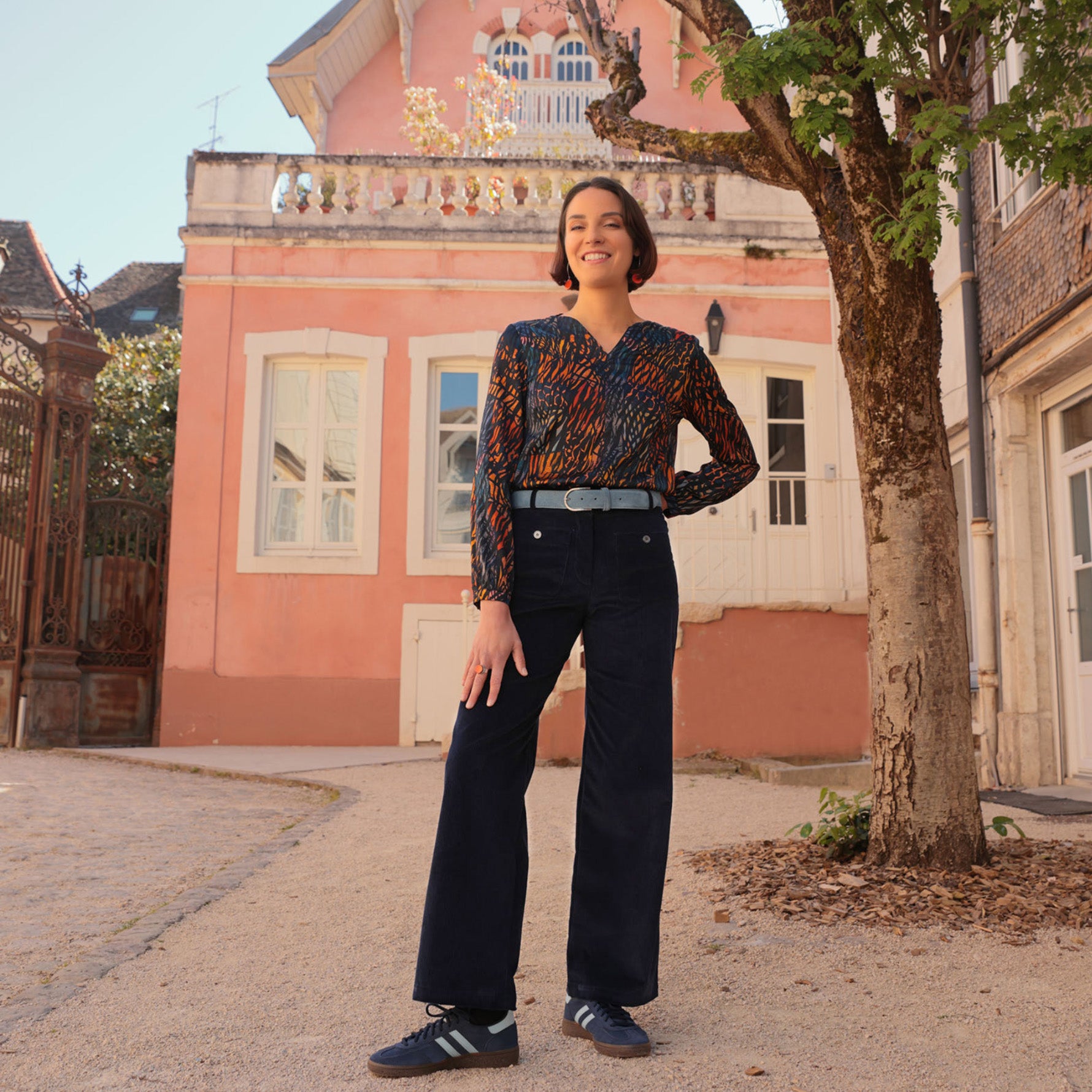 LE PANTALON EN VELOURS | JARDIN SECRET