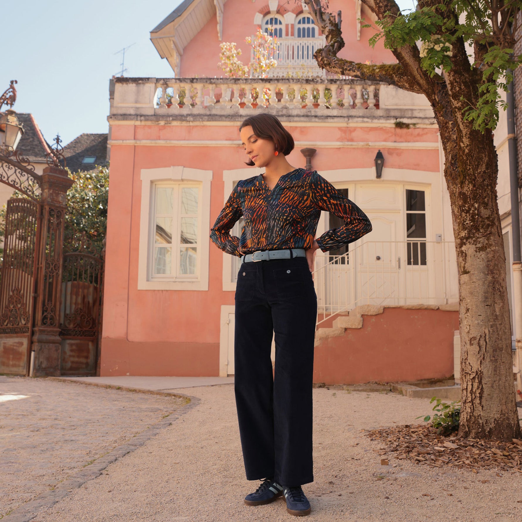 LE PANTALON EN VELOURS | JARDIN SECRET