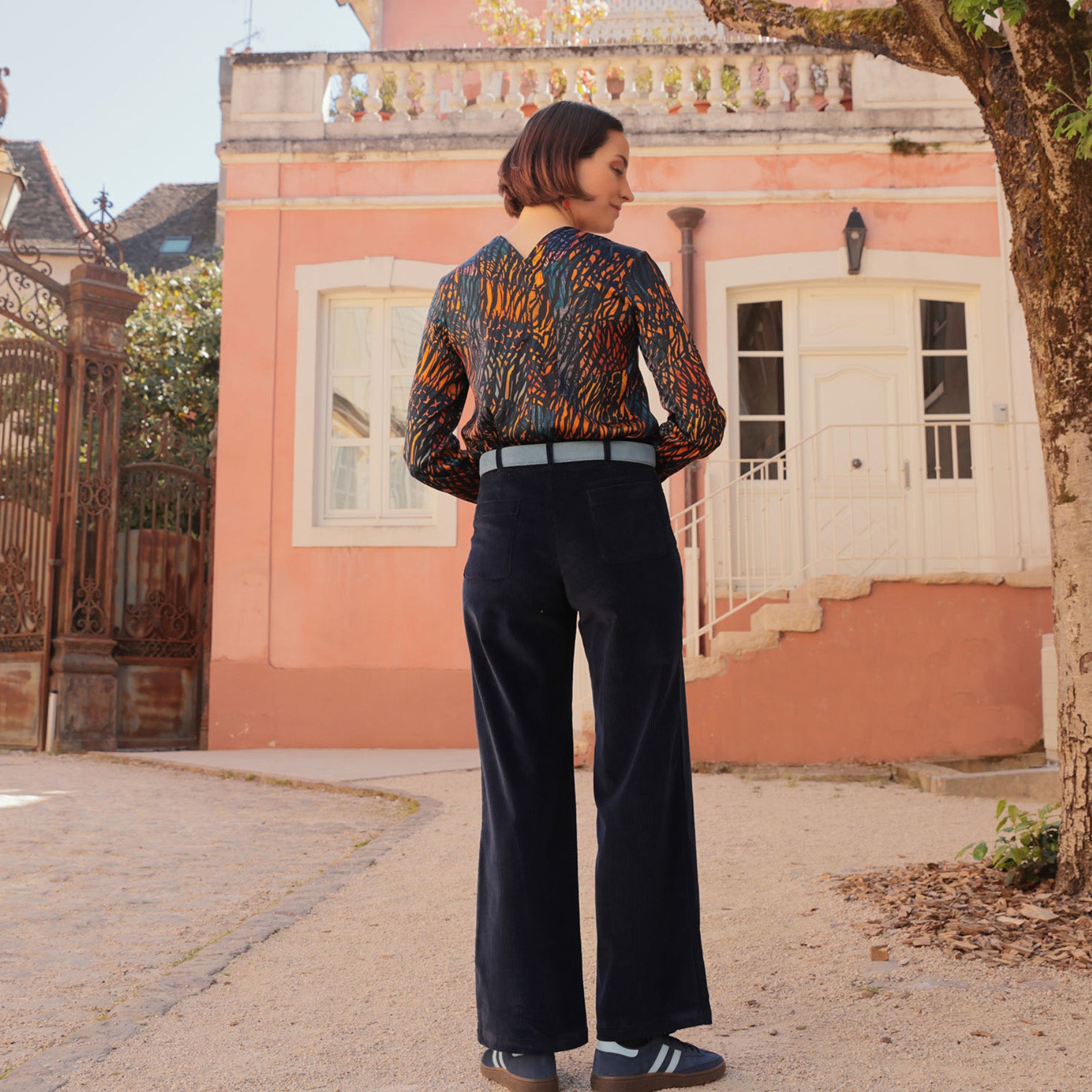 LE PANTALON EN VELOURS | JARDIN SECRET