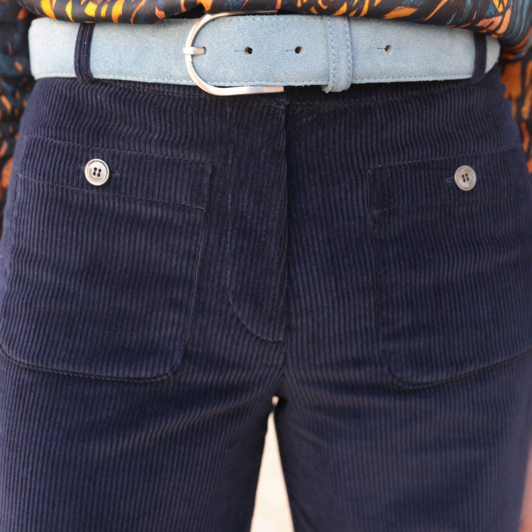 LE PANTALON EN VELOURS | JARDIN SECRET