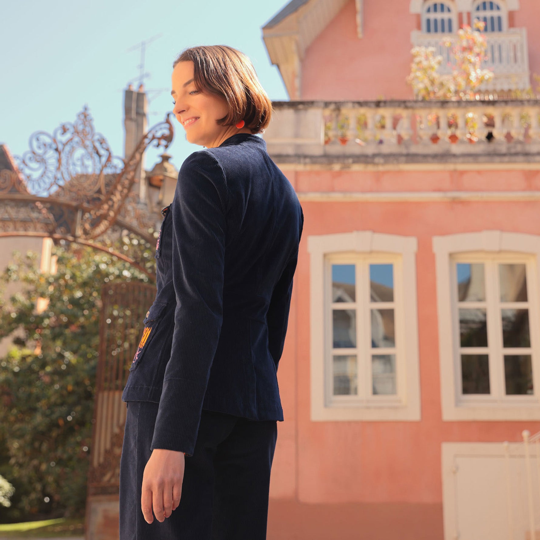LA VESTE EN VELOURS | JARDIN SECRET