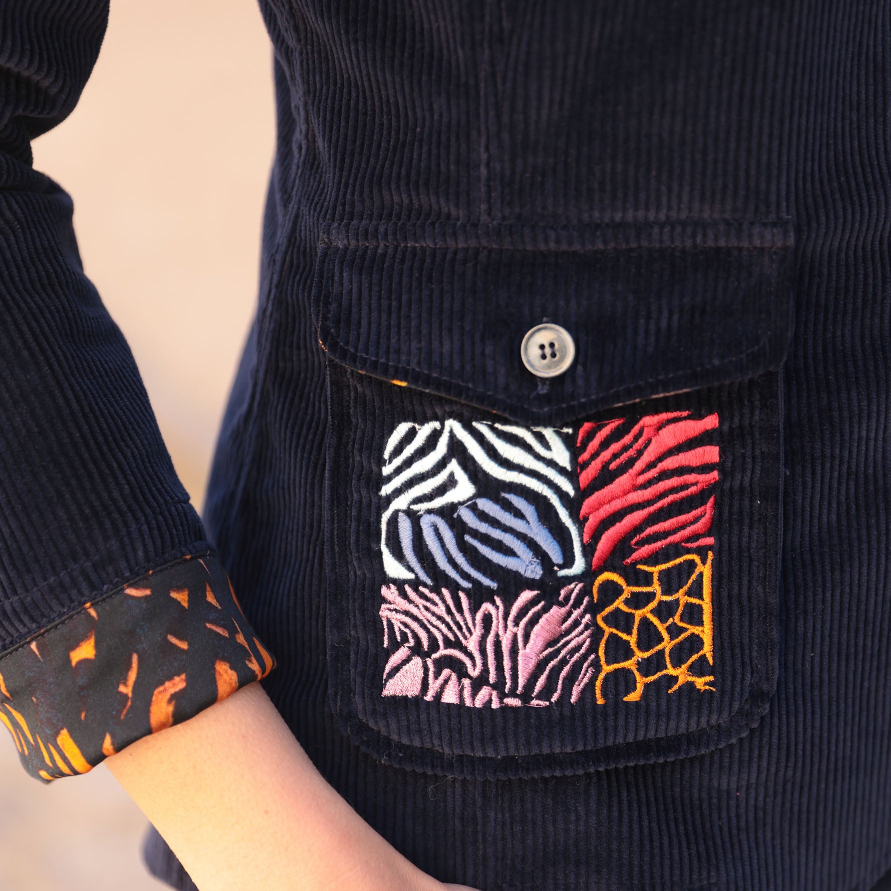 LA VESTE EN VELOURS | JARDIN SECRET