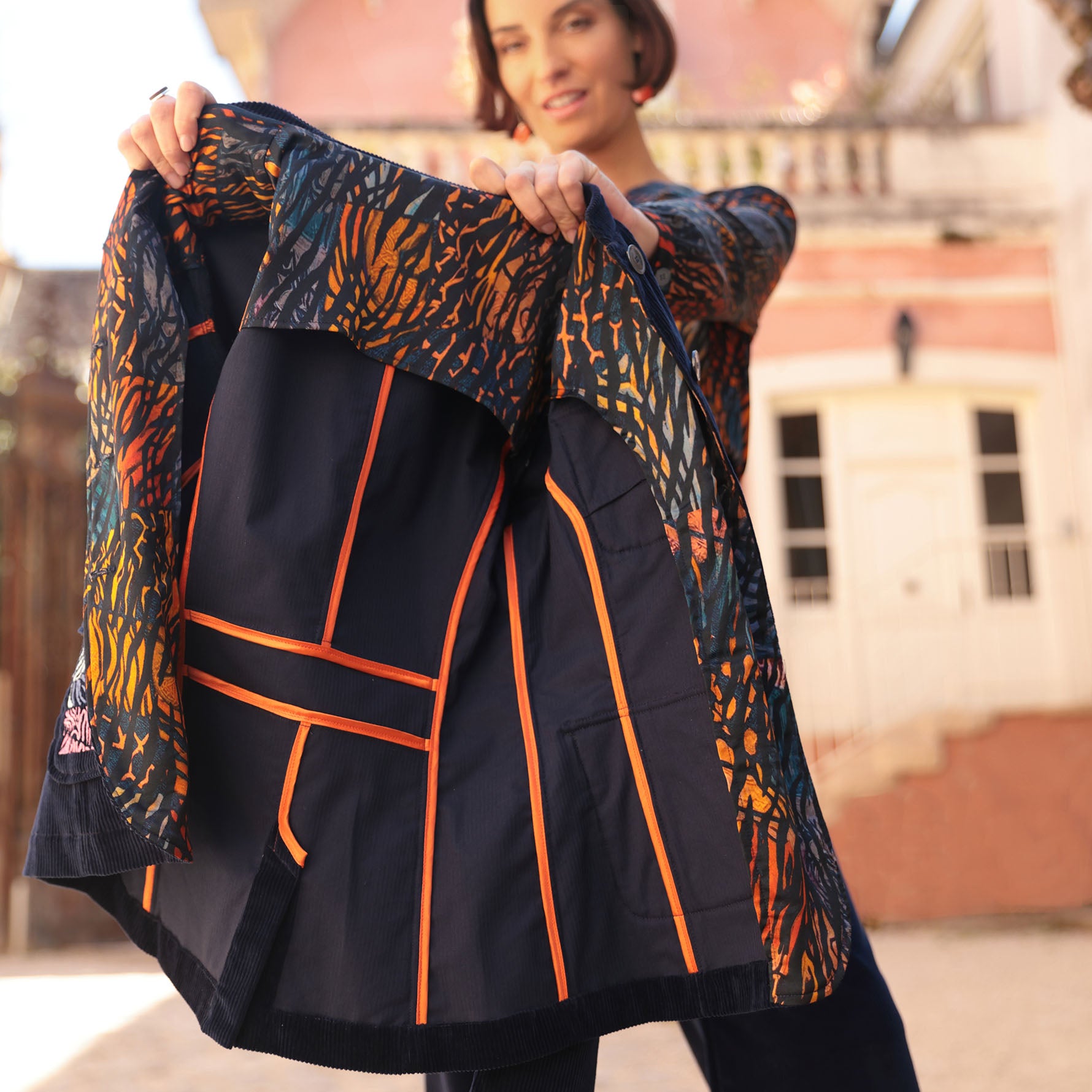 LA VESTE EN VELOURS | JARDIN SECRET