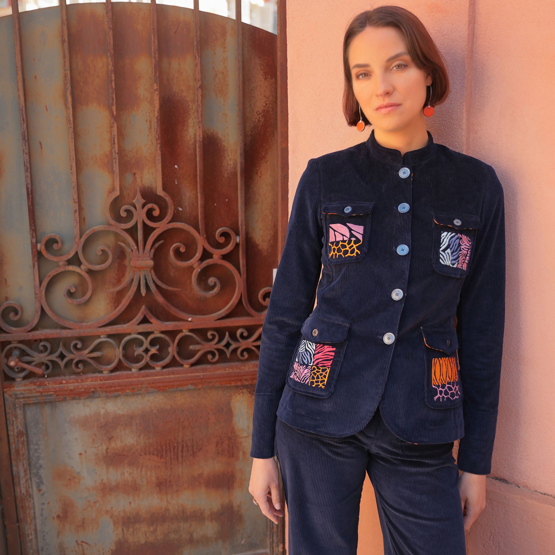 LA VESTE EN VELOURS | JARDIN SECRET