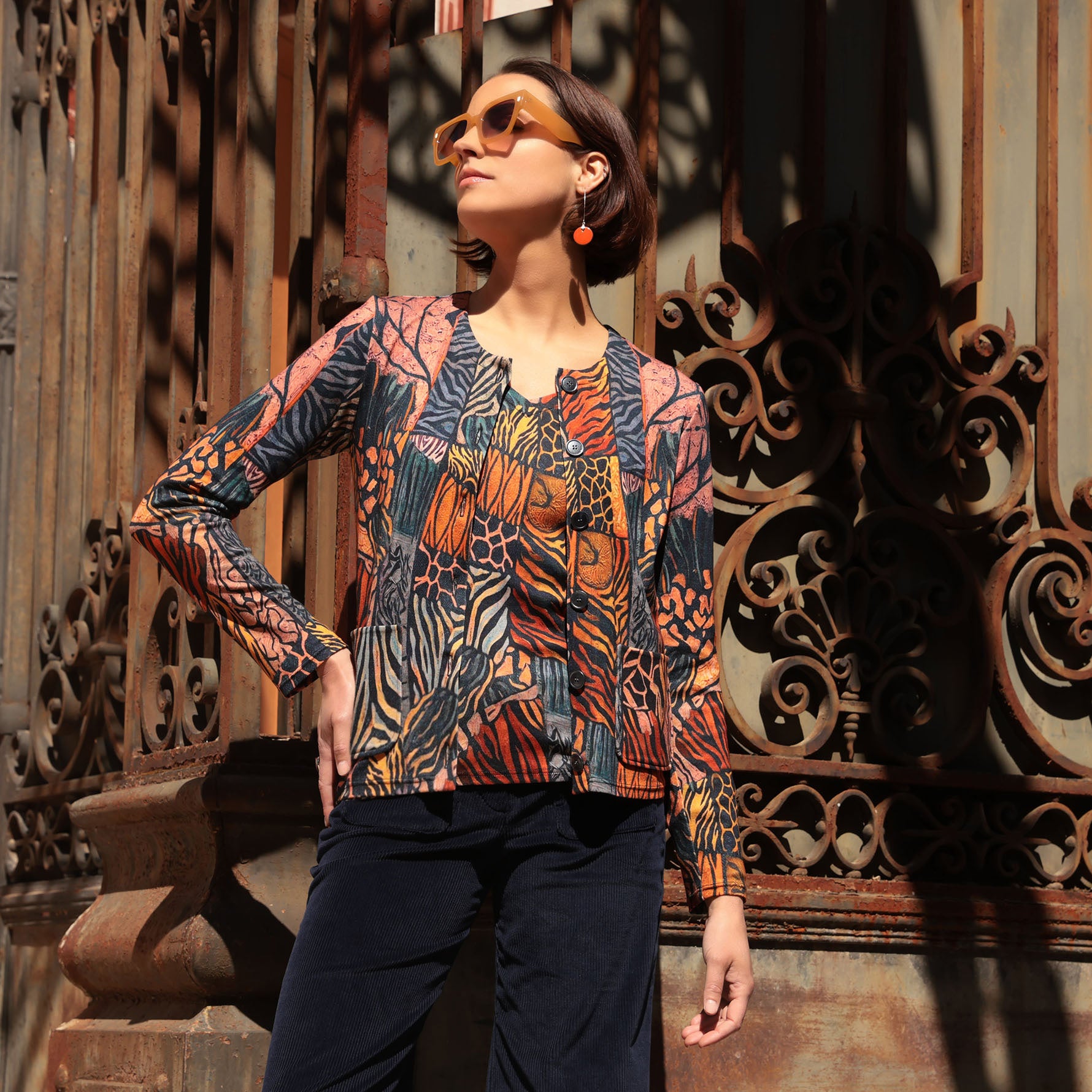 THE DIAMOND NECK TOP | SECRET GARDEN