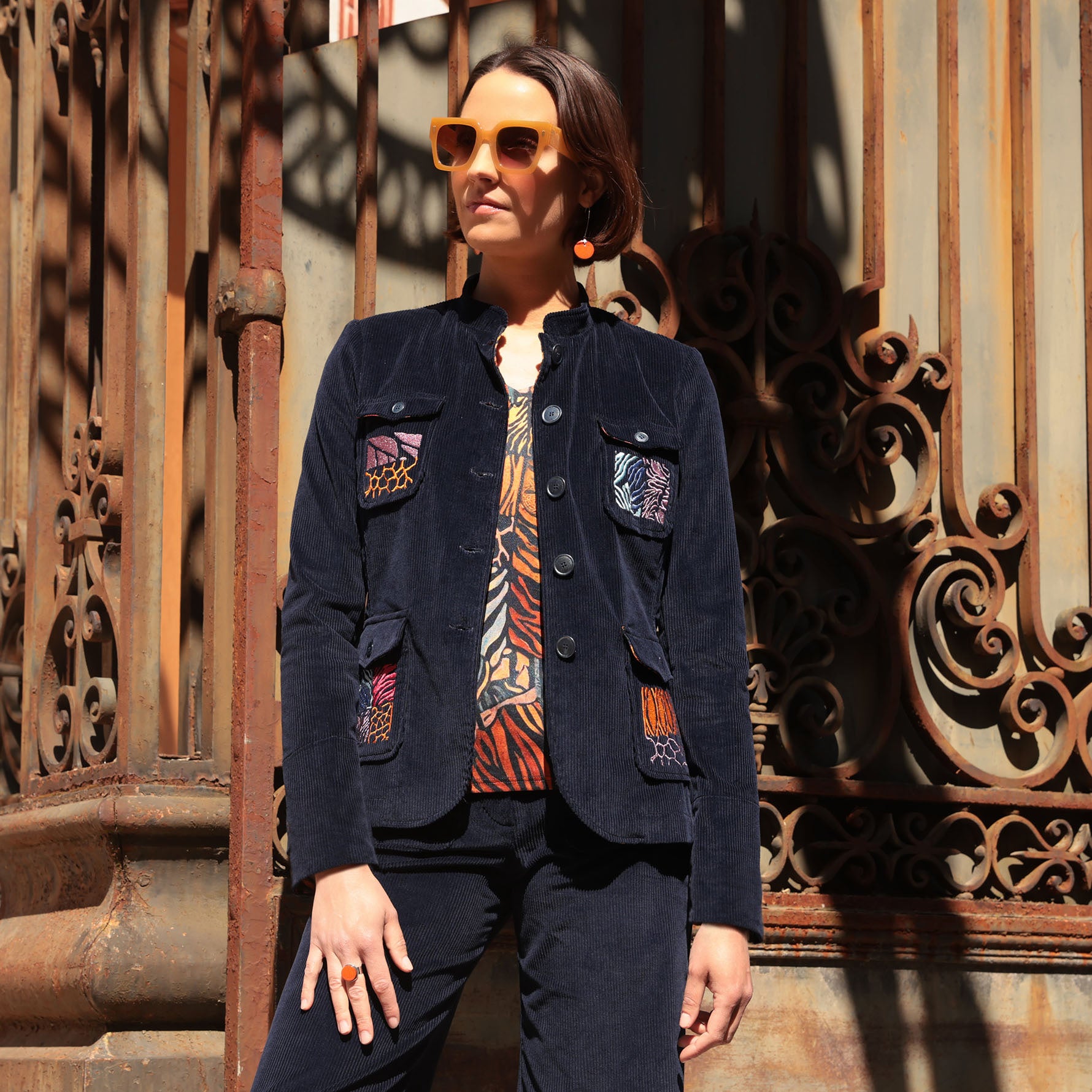 THE DIAMOND NECK TOP | SECRET GARDEN