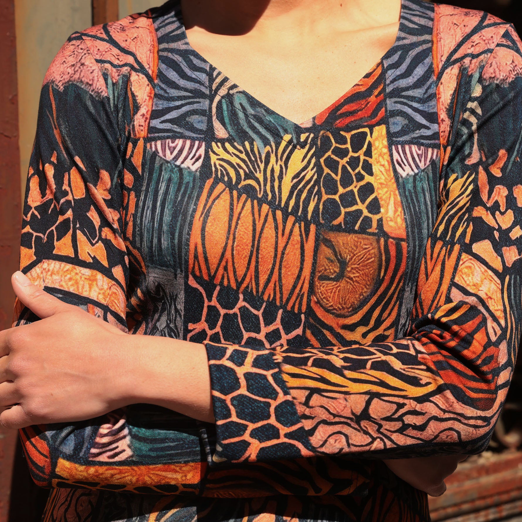 THE DIAMOND NECK TOP | SECRET GARDEN