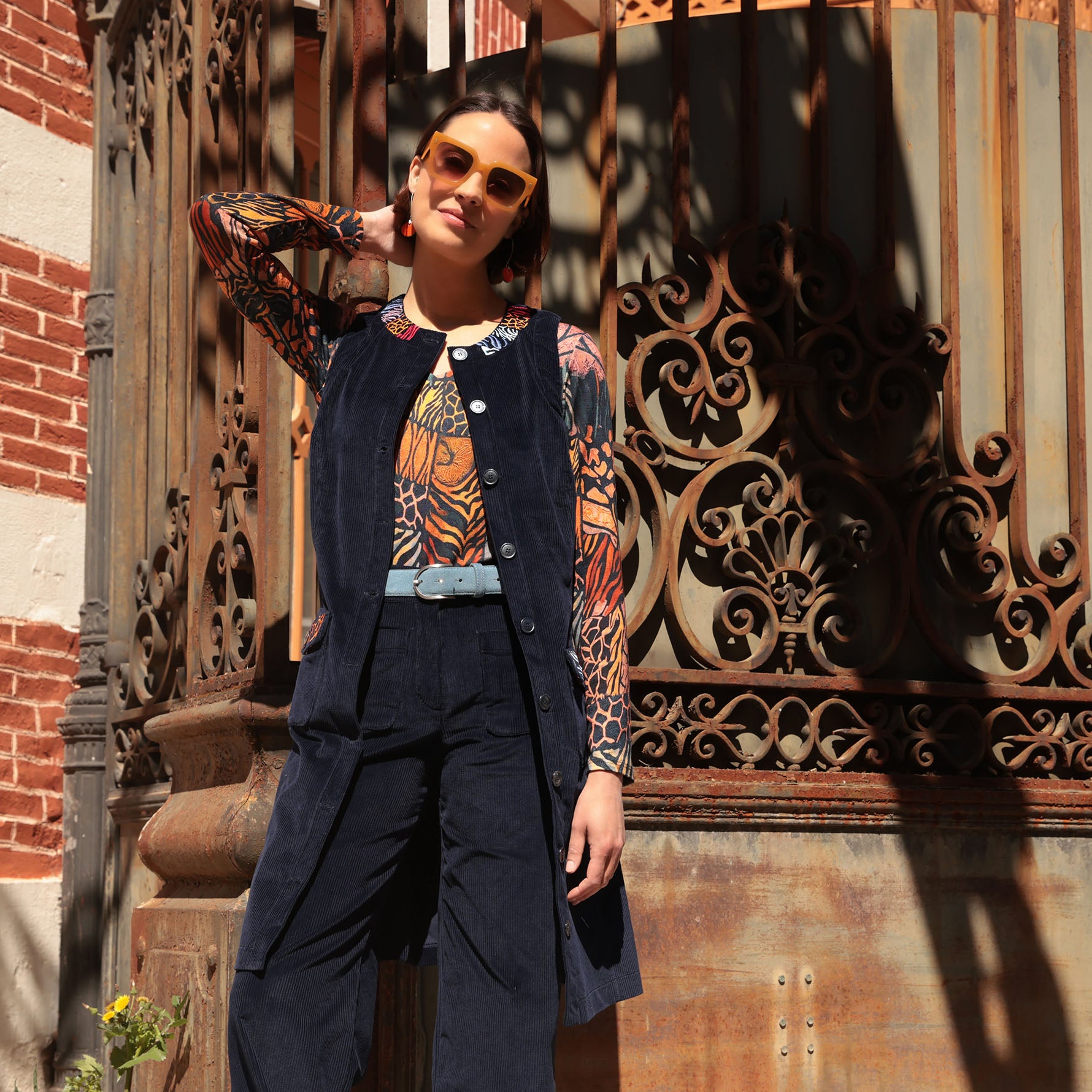THE DIAMOND NECK TOP | SECRET GARDEN