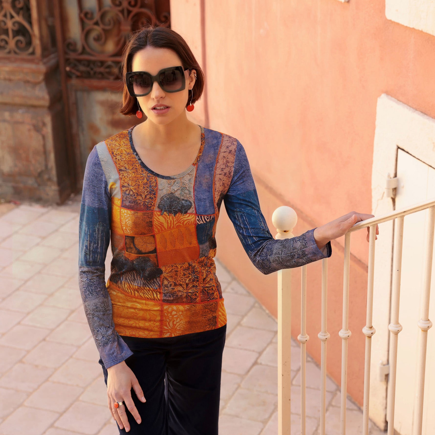 LE TOP COL ROND | JARDIN SECRET