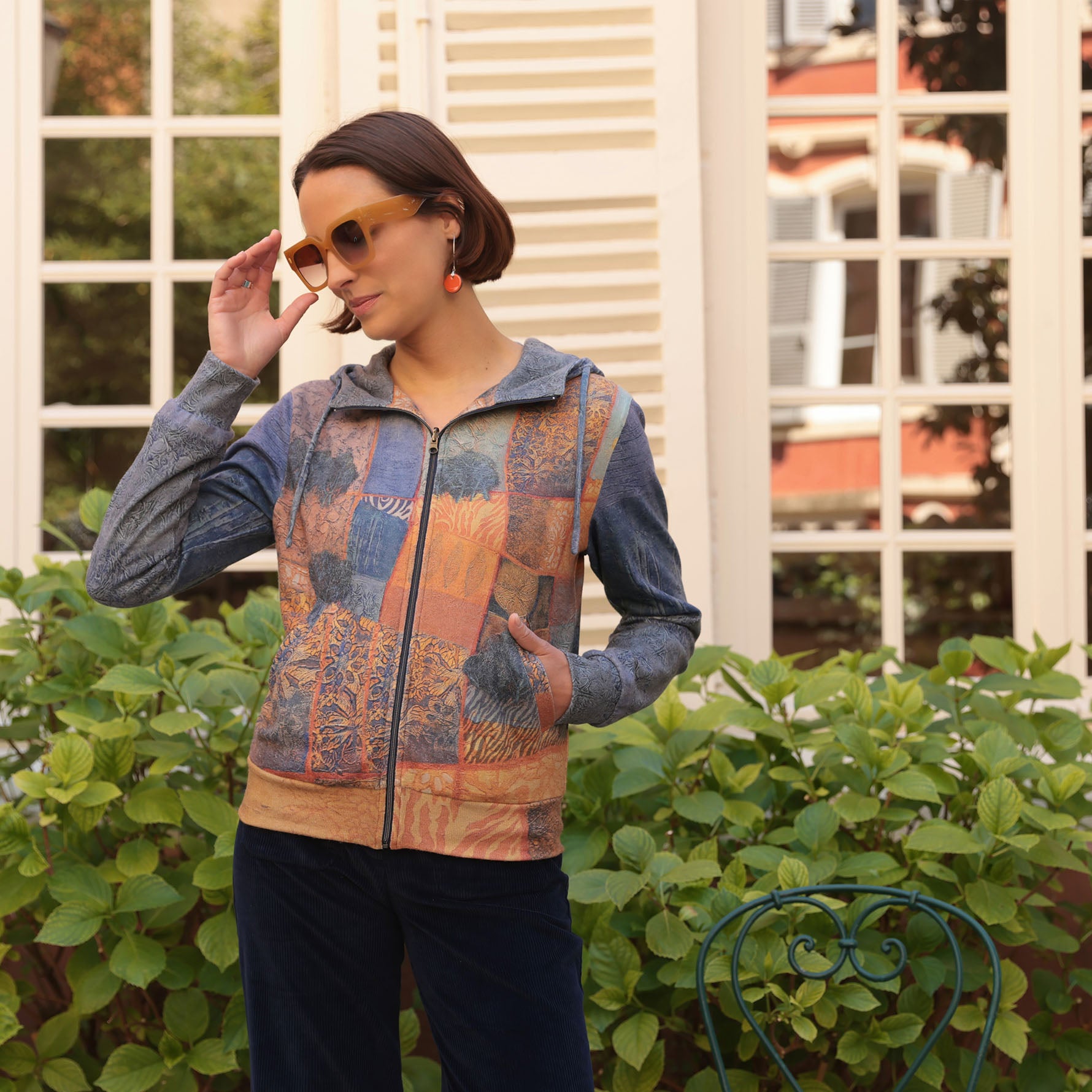 LE SWEAT À CAPUCHE | JARDIN SECRET