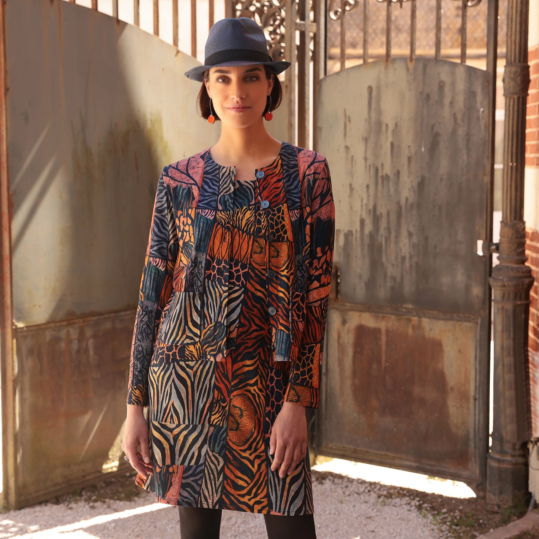 THE PRINTED CARDIGAN | SECRET GARDEN