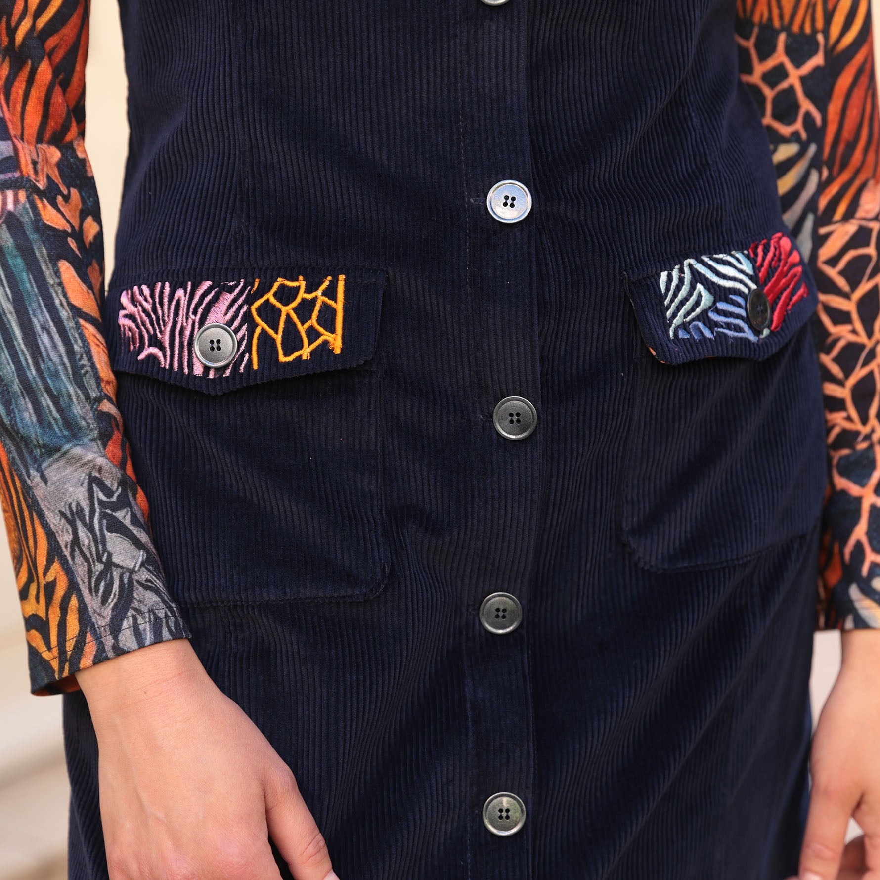LA ROBE EN VELOURS | JARDIN SECRET