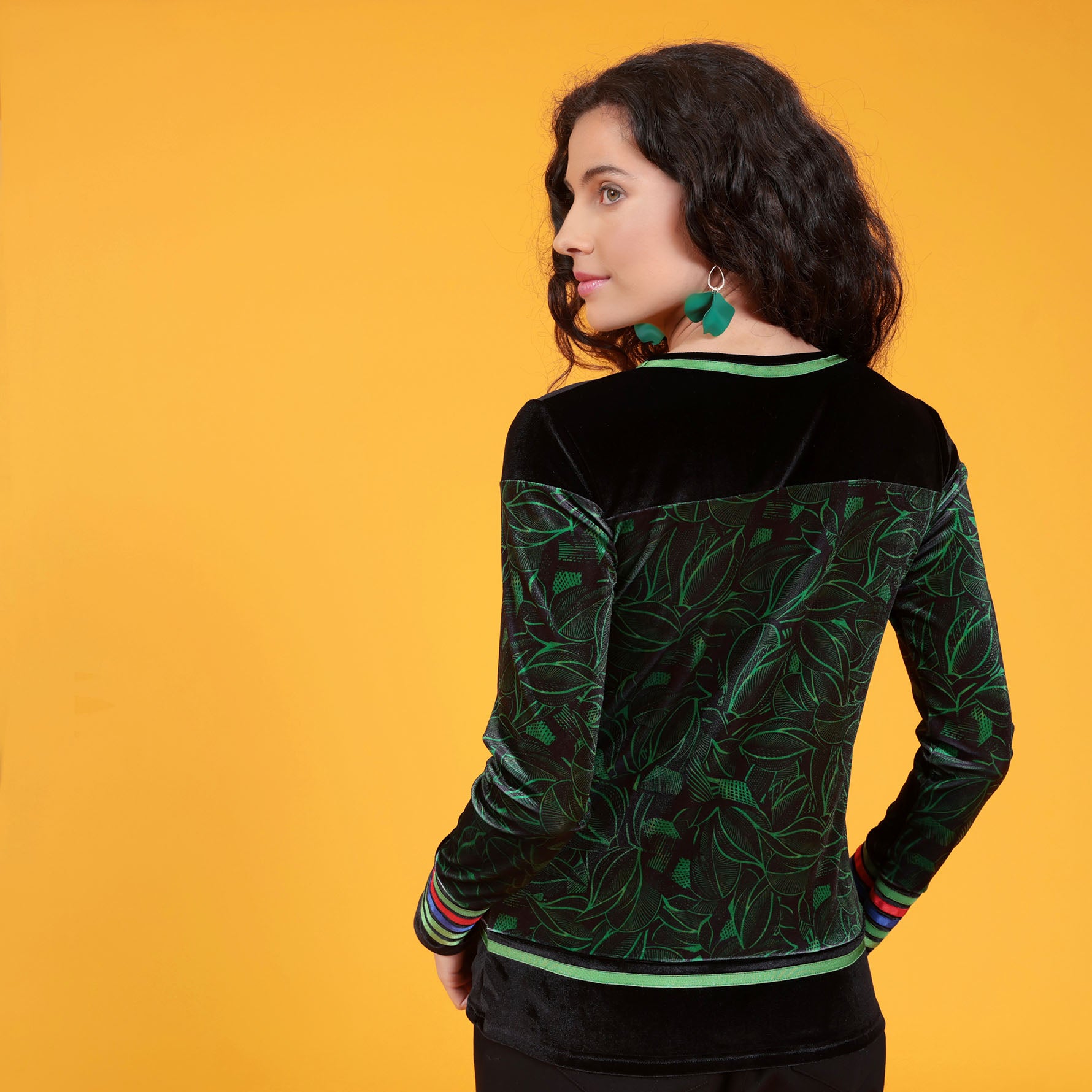 LE PULL EN VELOURS | MURMURE VÉGÉTAL