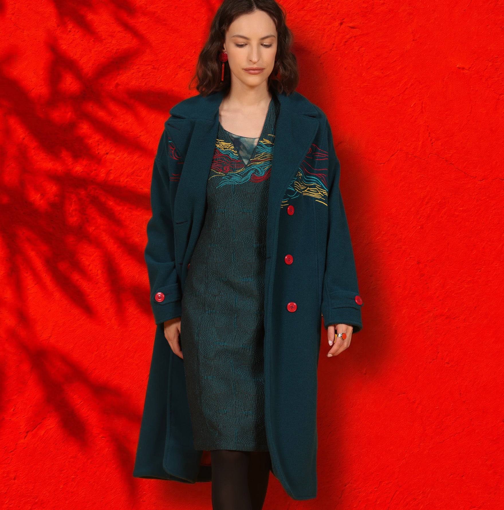 LA ROBE EN JACQUARD | SUR LA ROUTE DE MOUSTIERS
