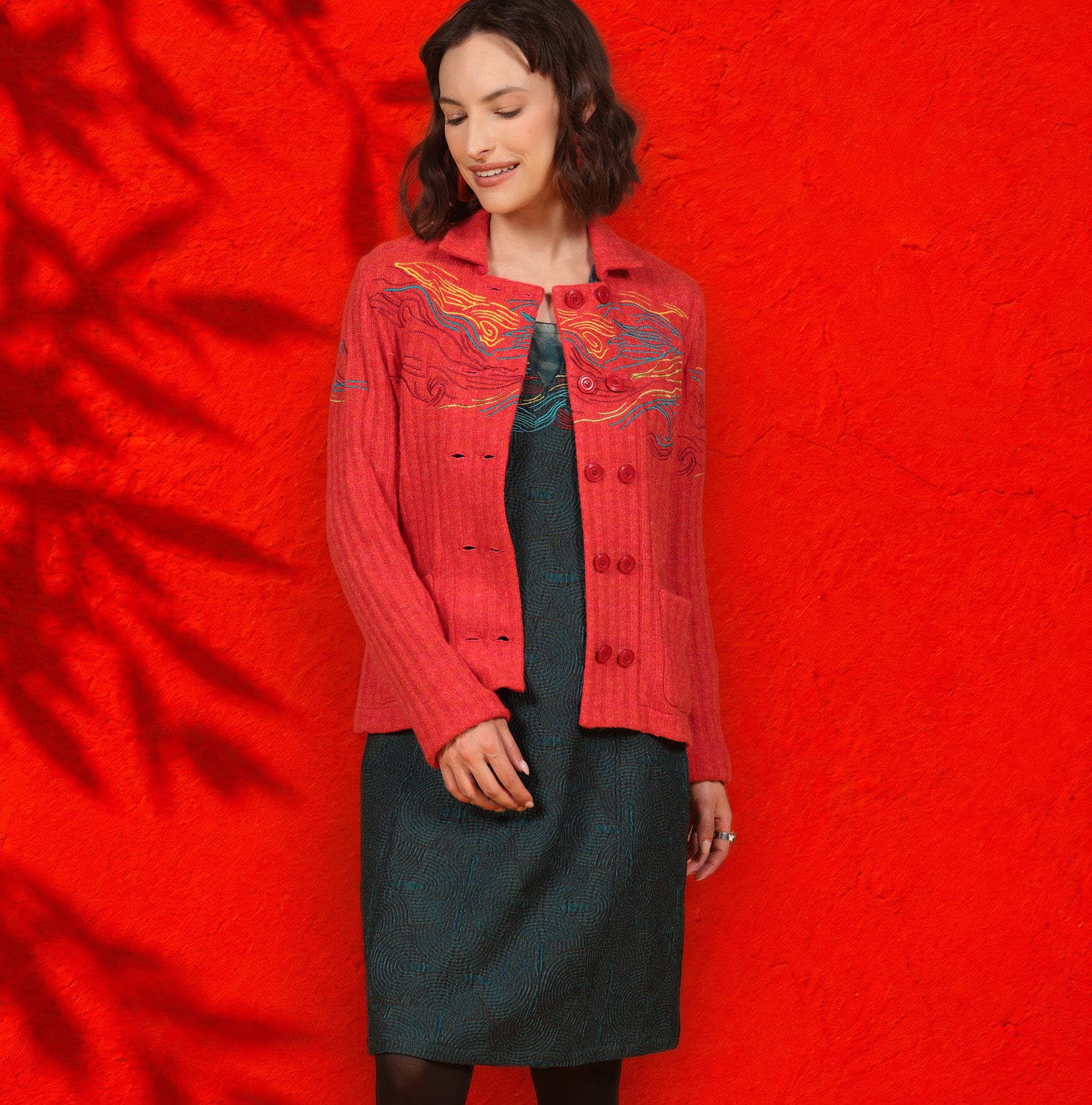 LA ROBE EN JACQUARD | SUR LA ROUTE DE MOUSTIERS