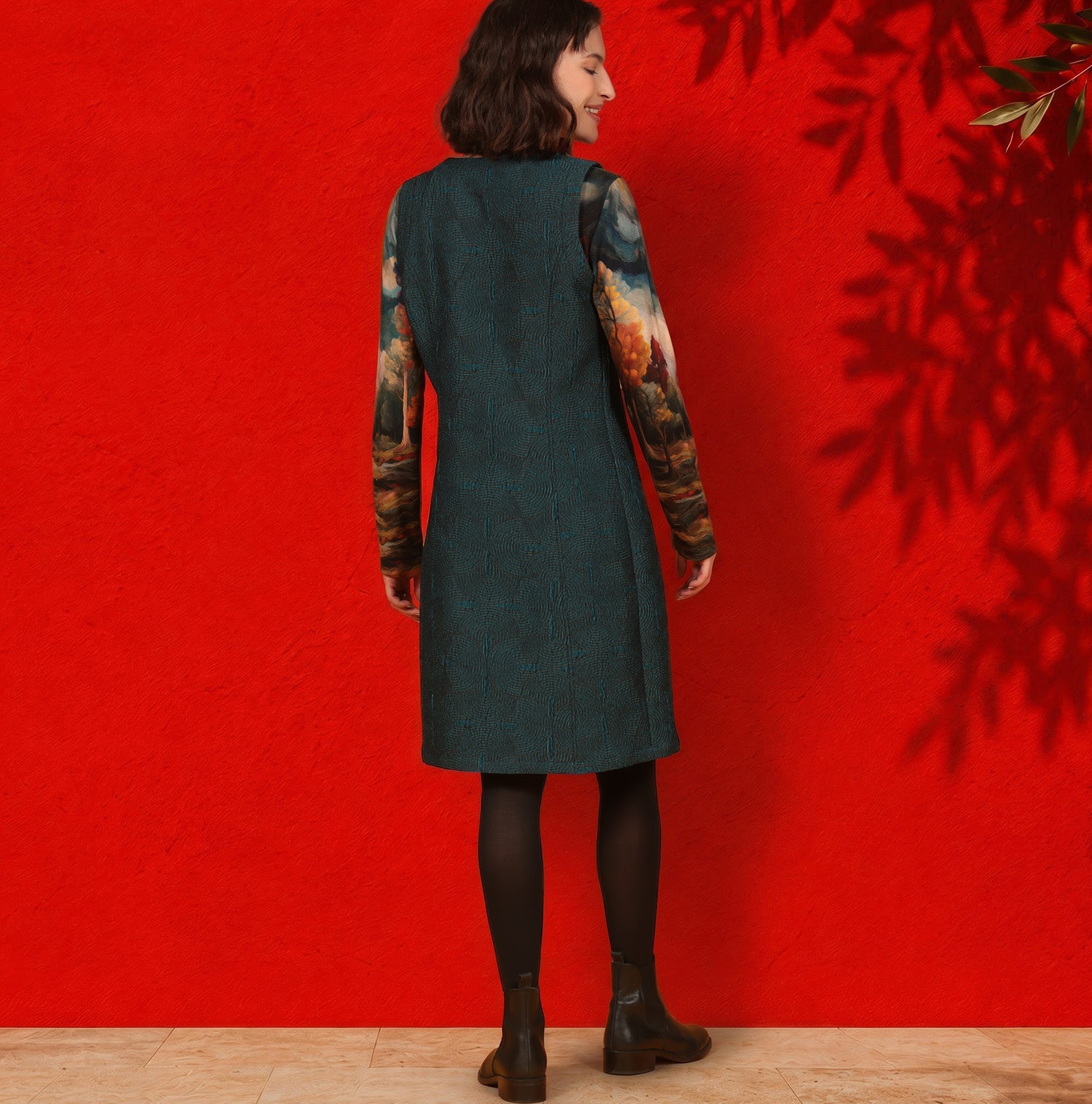 LA ROBE EN JACQUARD | SUR LA ROUTE DE MOUSTIERS