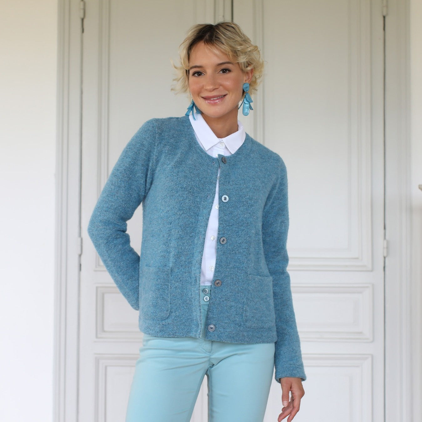 LE CARDIGAN BLEU PASTEL | MEMORY