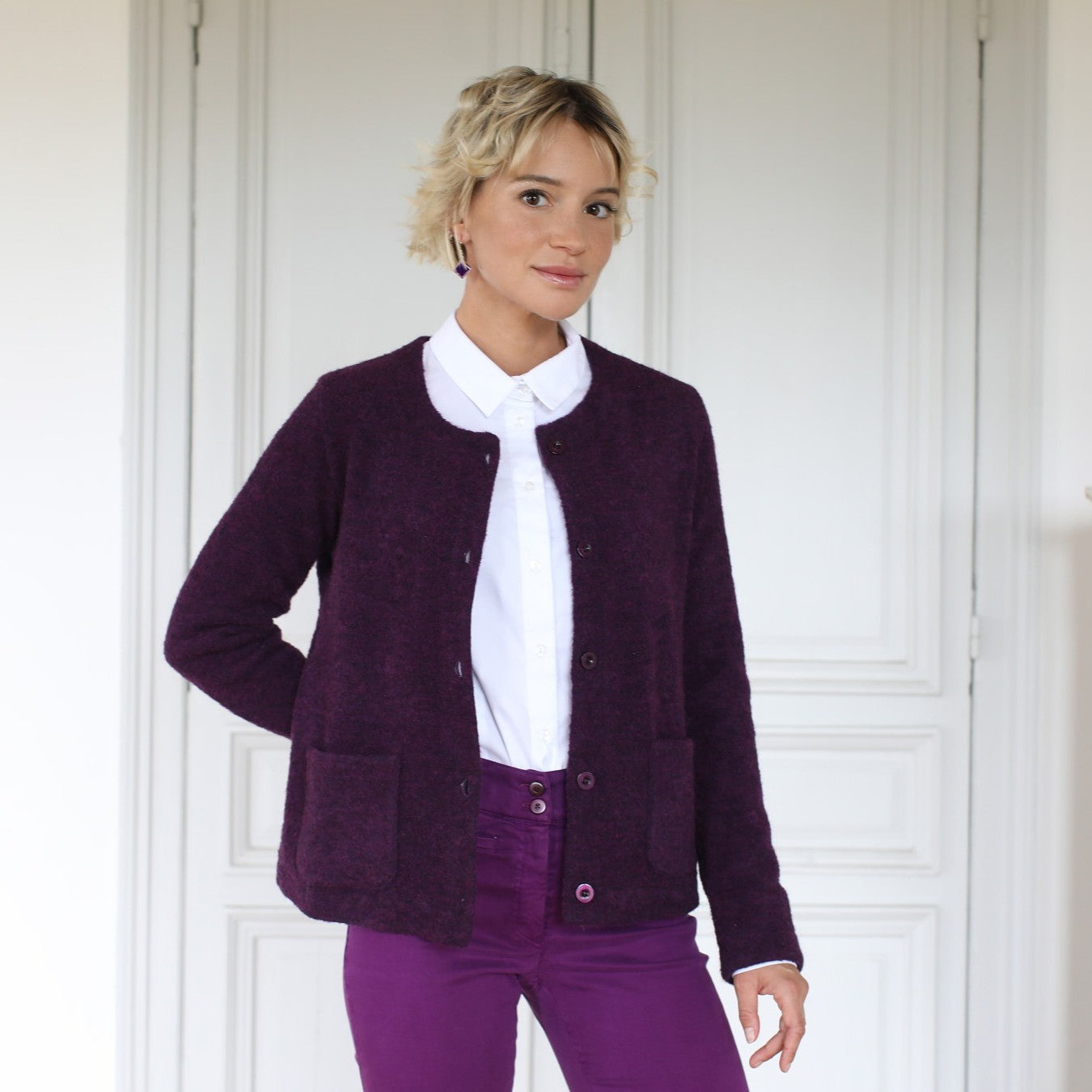 LE CARDIGAN CASSIS | MEMORY