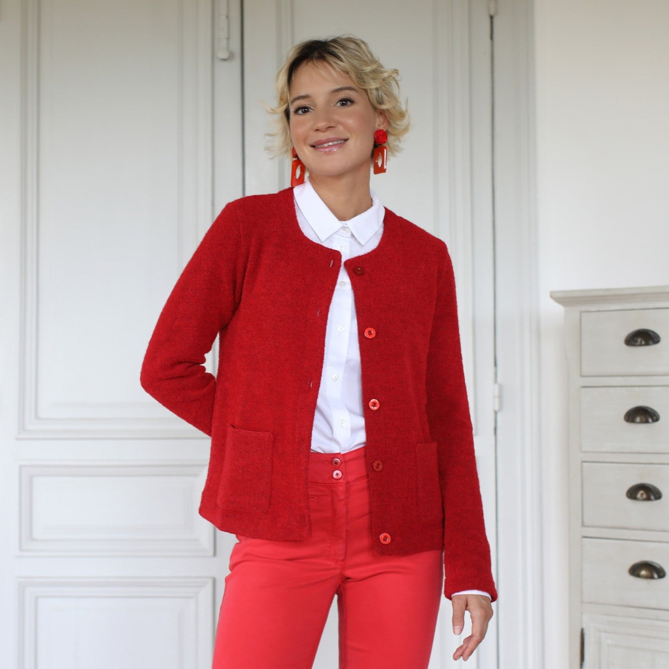 LE CARDIGAN COQUELICOT | MEMORY
