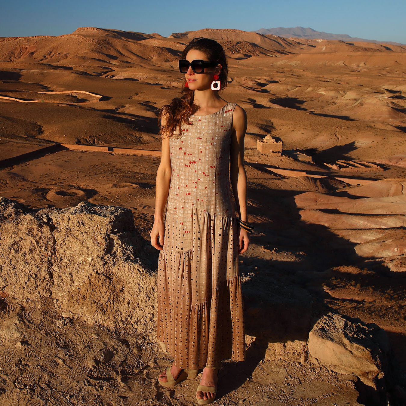 THE LONG DRESS | ALONG THE FLAX THREAD